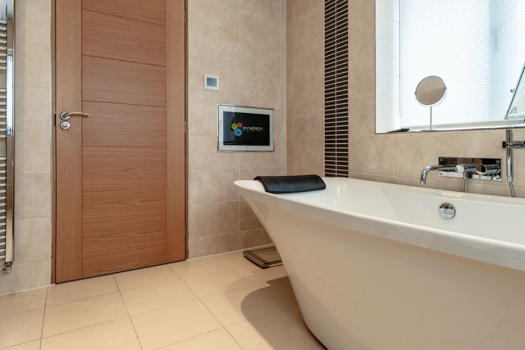 Smart bathroom solutions and multi room audio / video image