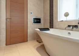 Smart bathroom solutions and multi room audio / video image