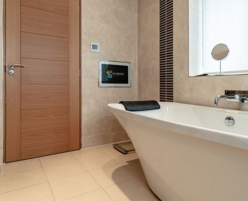 Smart bathroom solutions and multi room audio / video image