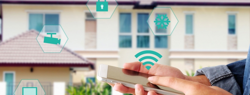 Smart Home Technology Solutions house image - home security installation representation